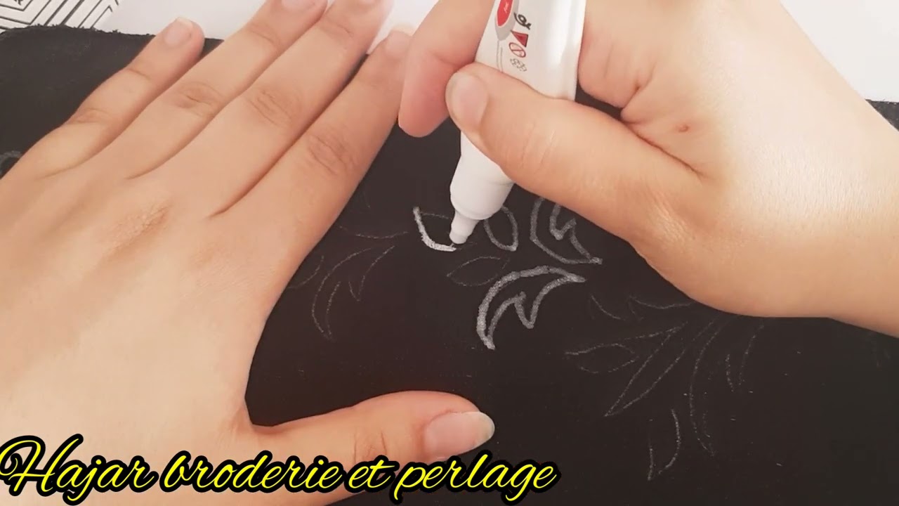 كيفاش نرشم الموبرة أو القطيفة دون عناء بطريقة سهلة ونتيجة مضمونة