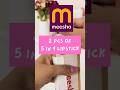 2Pcs Of 5 In 1 Lipstick In Just 80/-₹ From #Meesho #MeeshoFinds2026 #MeeshoLipstick #MeeshoHaul2026