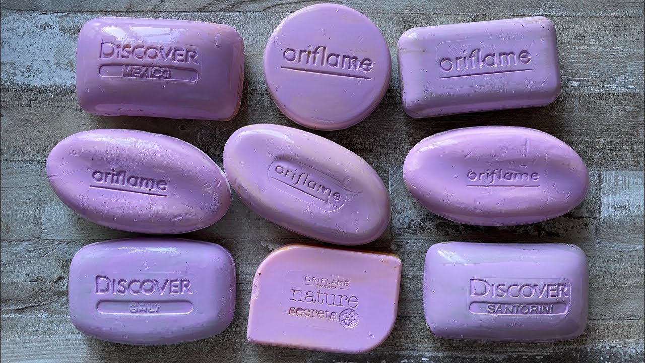 ASMR SOAP| Cutting colored soaр | Soap Carving| Резка крашенного мыла