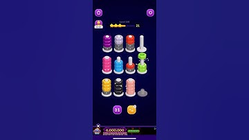 Nut Sort Level 146 Walkthrough #nutsort #games #nutgames #nutsortwalthrough