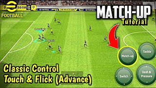 How *MATCH UP* Works in eFootball 2022 Mobile | Classic And Touch & Flick Controls screenshot 1