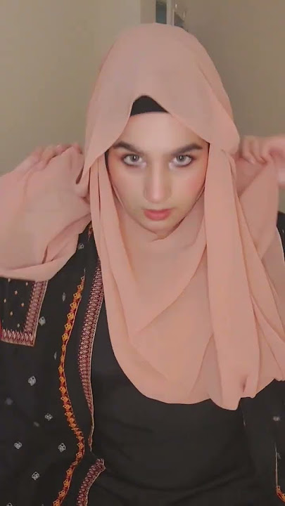 Trying the viral jilbab hijab style#viral#shorts