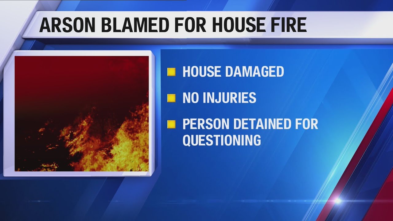 Arson arrest possible after Ozark house fire - YouTube