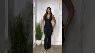 the perfect 🥀 our Amora Lace Trim Jumpsuit 🖤 #fashion #model #beauty #style #outfit #shorts