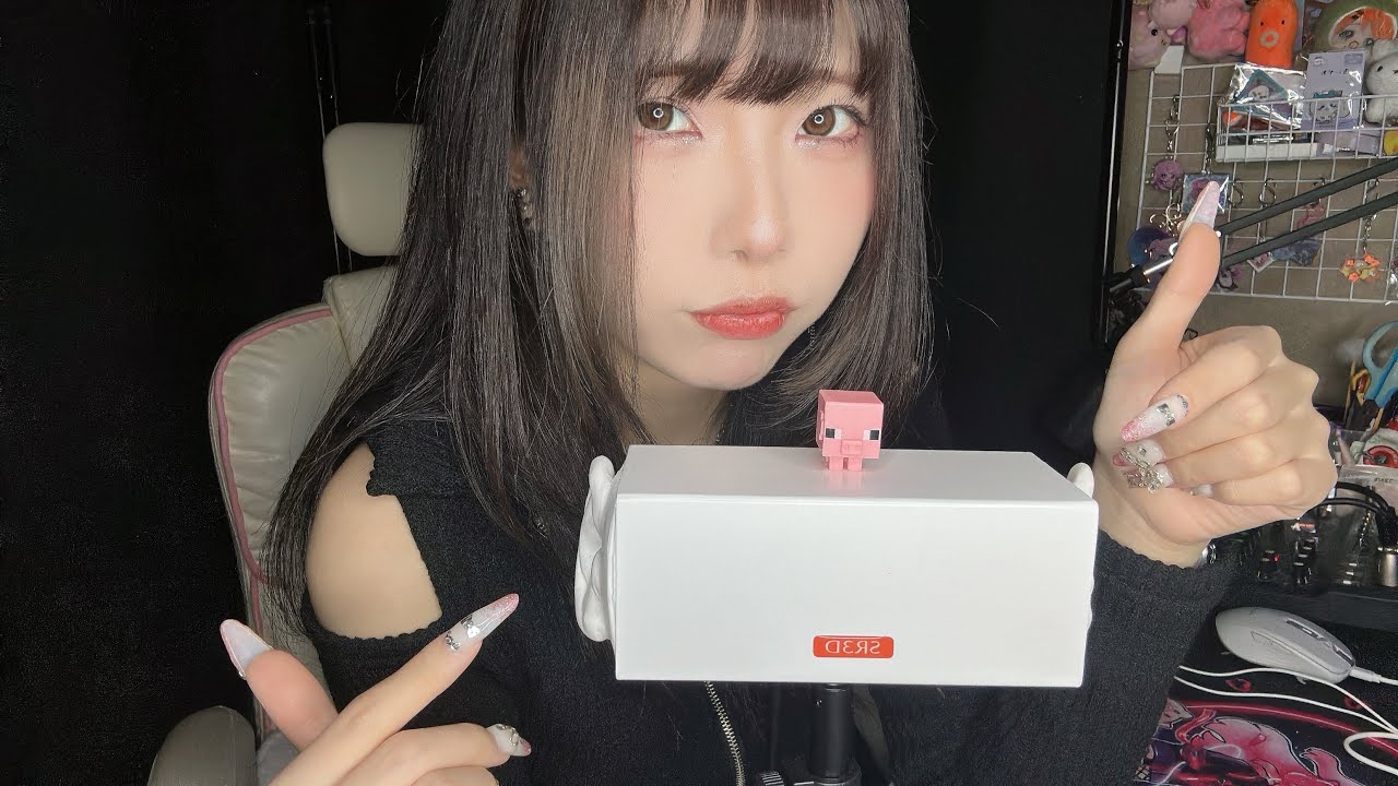 ASMR 爪であなたの鼓膜を雑に刺激する【nail picking】