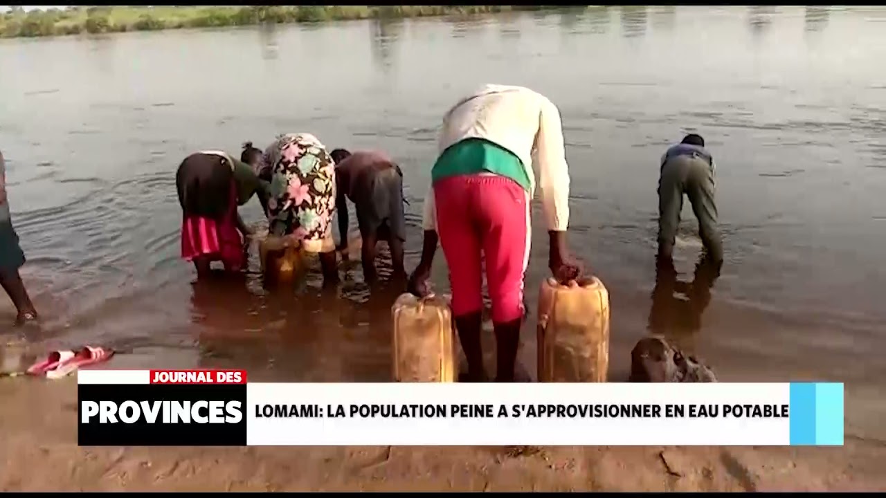 Lomami: La population peine à s’approvisionner en eau potable