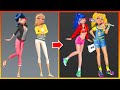 Miraculous: Ladybug And Chloe Transformation - Miraculous Cartoon Art