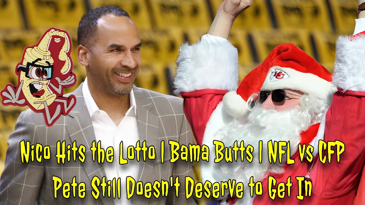 NFL vs CFP | Bama Butts Jerseys | The Bulls Get Screwed | Pete Still Doesn't Deserve To Get In