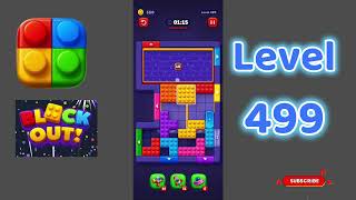 Block Out Level 499 Walkthrough | Solutionguruji | Gameplay Color Sort Puzzle