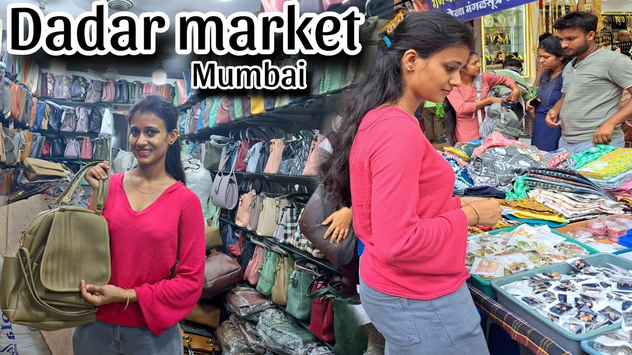 Dadar market mumbai low price market mumbai ladies jewellery market