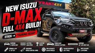 New Isuzu D-MAX Full 4x4 Build Bull Bar 2 Lift Wheels Tyres More