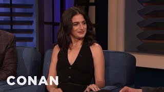 How Jenny Slate’s Dad Responded To Her Teenage Rage | CONAN on TBS