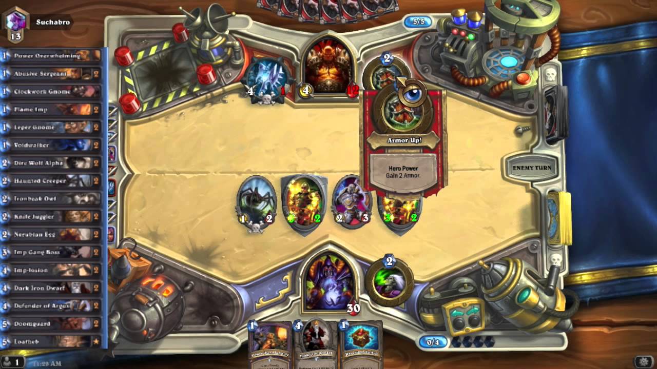 Hearthstone Gameplay - Budget Zoo