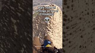 👽 Writings on top of the PYRAMIDS#writings #top #pyramids#egypt#topview#pyramid