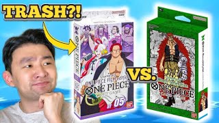 Is SHANKS One Piece TCG Film Deck Trash?! One Piece Film Deck vs. Kidd Deck!!