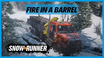 Snowrunner | Fire in a Barrel | Western Star 47X NF 1430 | Alaska | #gameplay #snowrunner