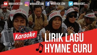 lirik lagu hymne guru
