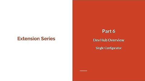 Qlik here to Know more | Extension Development Series -Part 06 | DevHub Overview-Single Configurator
