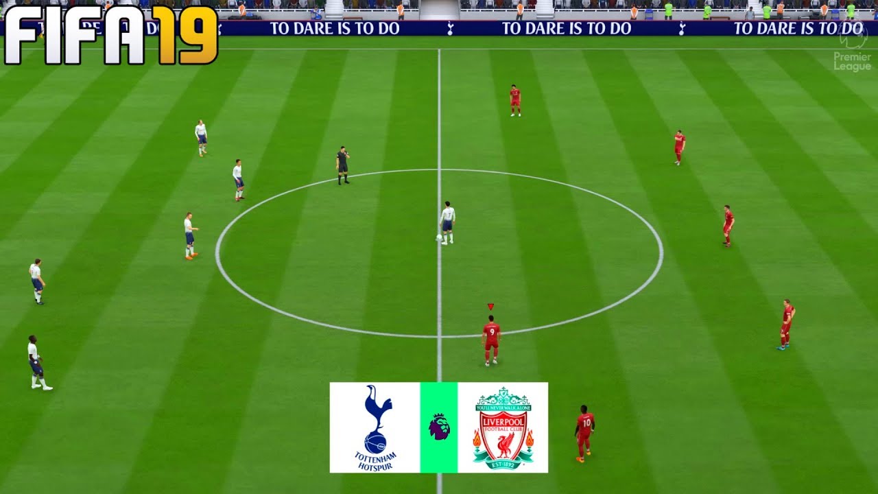 Tottenham Hotspur vs Liverpool - Premier League Gameplay | FIFA 19