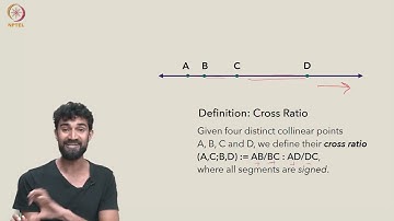 Video 10A: introducing the cross ratio