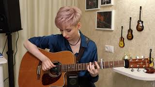 Miley Cyrus  -  Flowers  (fingerstyle).