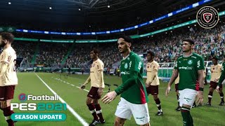 PALMEIRAS X JACAUIPENSE JOGO DE IDA NO PC EFOOTBALL PES21 