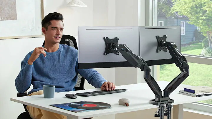 An Absolute Game Changer  Huanuo Dual Monitor Stand