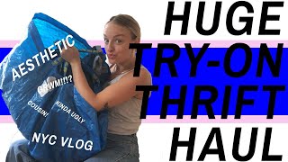 Thrift With Me Try-On Haul New York City