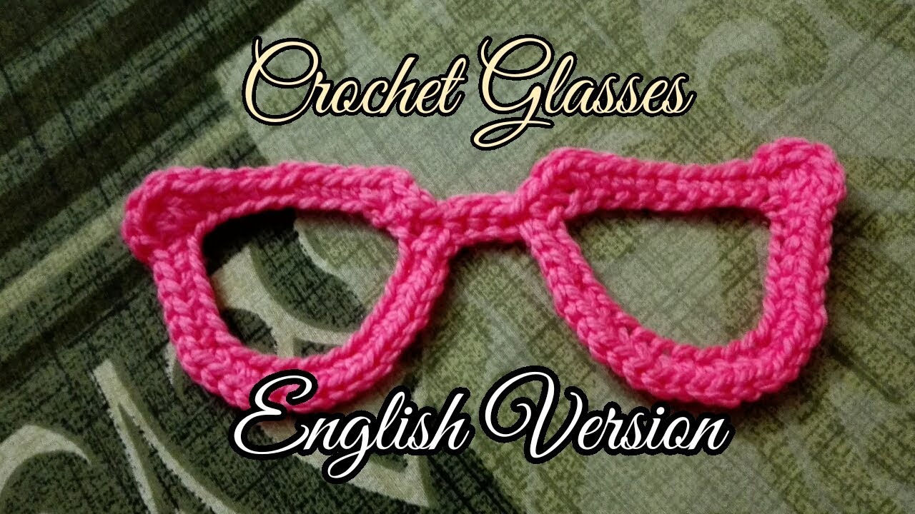 FREE Granny Glasses: Crochet pattern