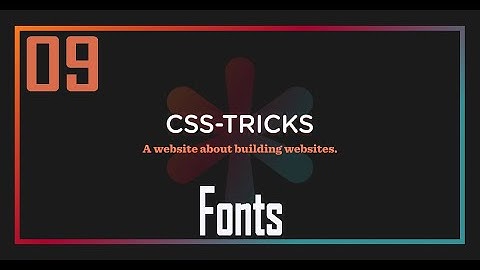 9. CSS Fonts | CSS Bangla Tutorial / CSS3 Bangla Tutorial | Complete Web Development Course