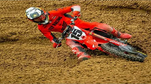 Dean Wilson Prep Training Supercross In Detroit