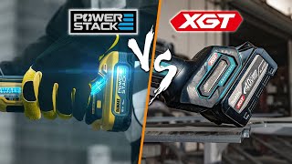 Dewalt PowerStack VS Makita XGT -  Ultimate Battery Platform Showdown