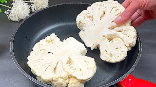 💚 Cauliflower tastes better than meat! In a few minutes, the family will be happy