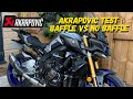 Yamaha MT10 Akrapovic sound check | Baffles in & out | Leovince Decat | MotoUK