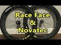 27.5+  Race Face AR40 Rims with Novatec D711 & D462 Hubs Weight Sound & Review