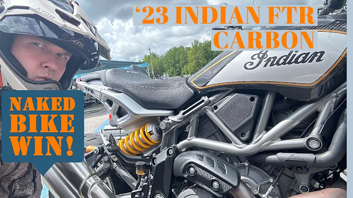 2023 Indian FTR R Carbon Review and Test Ride FTR-R demo! 1200 BEAST
