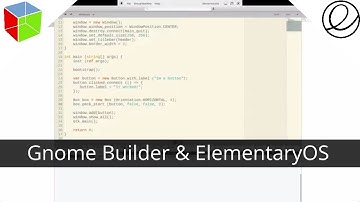 Gnome Builder For Vala & GTK Apps on ElementaryOS Linux