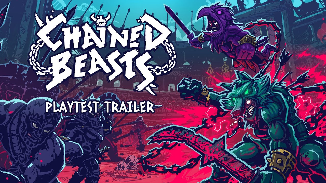 🐗 Chained Beasts abre semana de playtest grátis no Steam! ⚔️😂