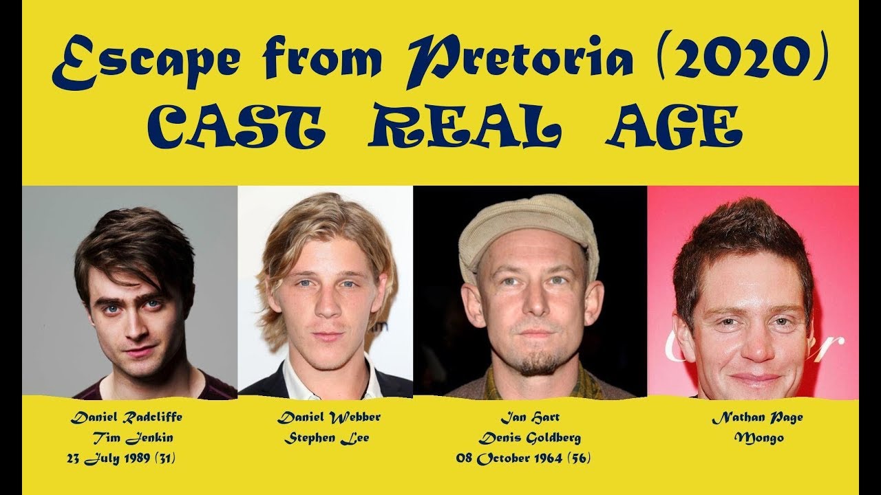 Escape from pretoria 2020 cast age youtube