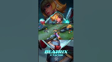 Beatrix how to escape from agressive enemy👿👿 Mobile Legends:Bang Bang #shorts #mlbb