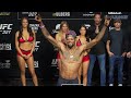 UFC 327: Prochazka vs. Ulberg ceremonial weigh-ins and faceoffs