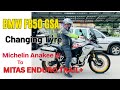 BMW F850 GSA - Changing Tyre From Michelin Anakee 3 to Mitas Enduro Trail+ 2025