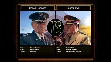 Command & Conquer Shockwave Hard Challenge Mod: General Granger Vs General Kwai #4!!