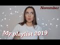 МОЙ ПЛЕЙЛИСТ//НОЯБРЬ 2019//ARIANA GRANDE, Billie Eilish, NF, Ed Sheeran