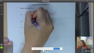A1 Q4 Notes on Quadratic Transformations pt 1