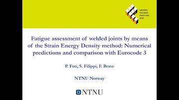 Fatigue assessment of welded joints by means of the Strain Energy Density method