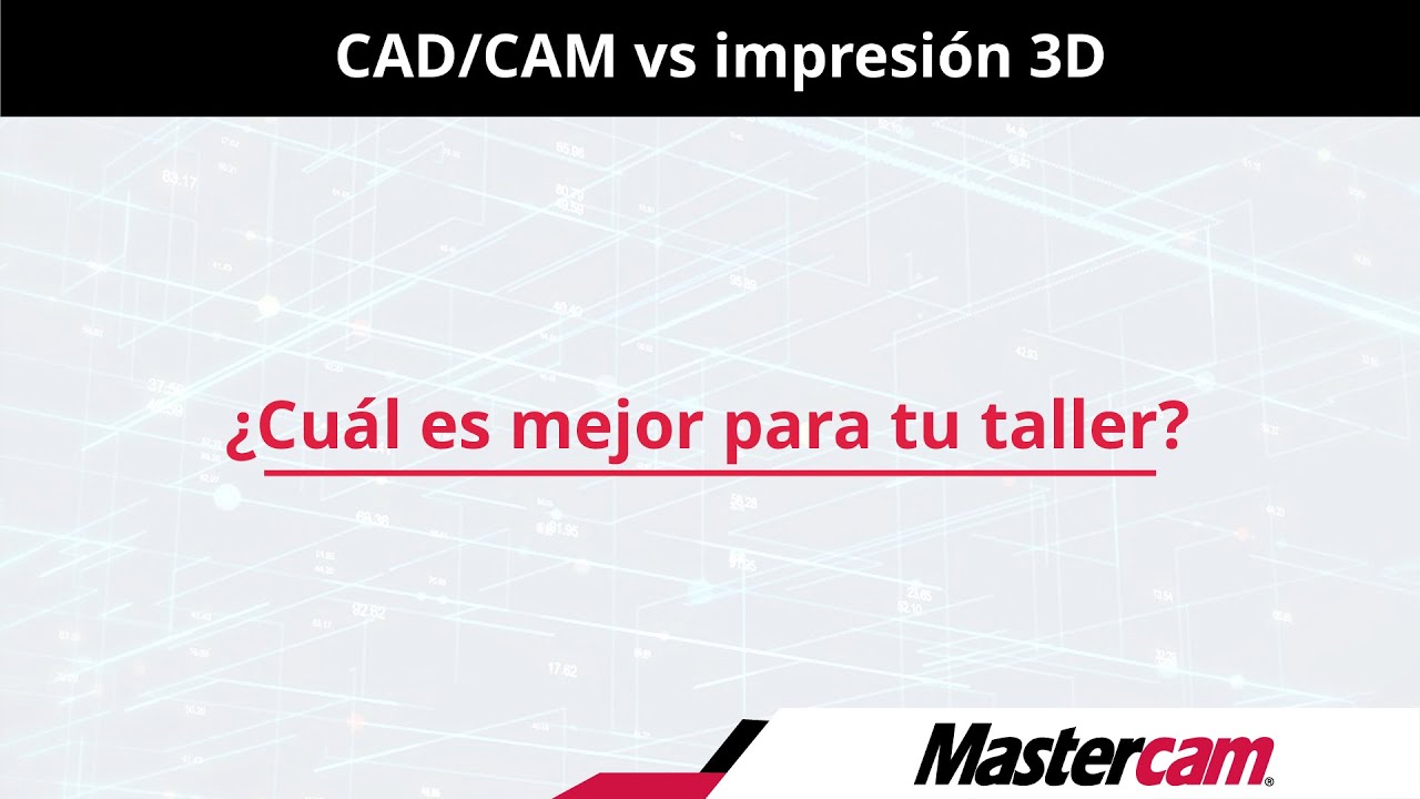 CAD/CAM vs impresión 3D - YouTube