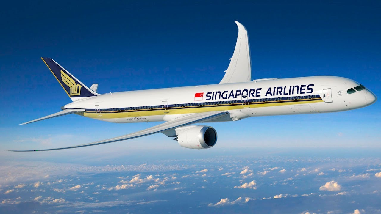 The FIRST 787-10 DELIVERED to SINGAPORE AIRLINES