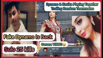 Fake Dynamo Is Back | Dynamo & Kanika Playing Together and Trolling Random People