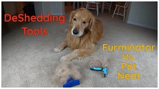 Golden Retriever Furminator DeShedding Review | Oshies World